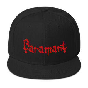 BARAMANT FONT SNAPBACK HAT